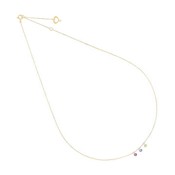 Collana girocollo Maman et Sophie in oro giallo con rodolite MISURA UNICA