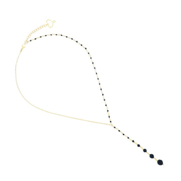 Collana Maman et Sophie in argento spinello nero per metÃ M.GCOND2RCT