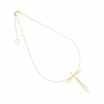 Collana Maman et Sophie argento dorato con fenice pendente MISURA UNICA