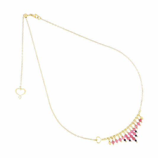 Collana Maman et Sophie in argento spinello e tormalina MISURA UNICA