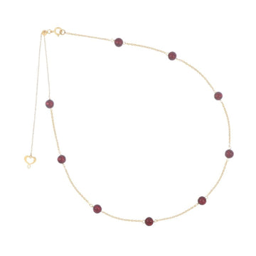 Collana Maman et Sophie Aurum in oro giallo e granato rosso M.GHPTAGR