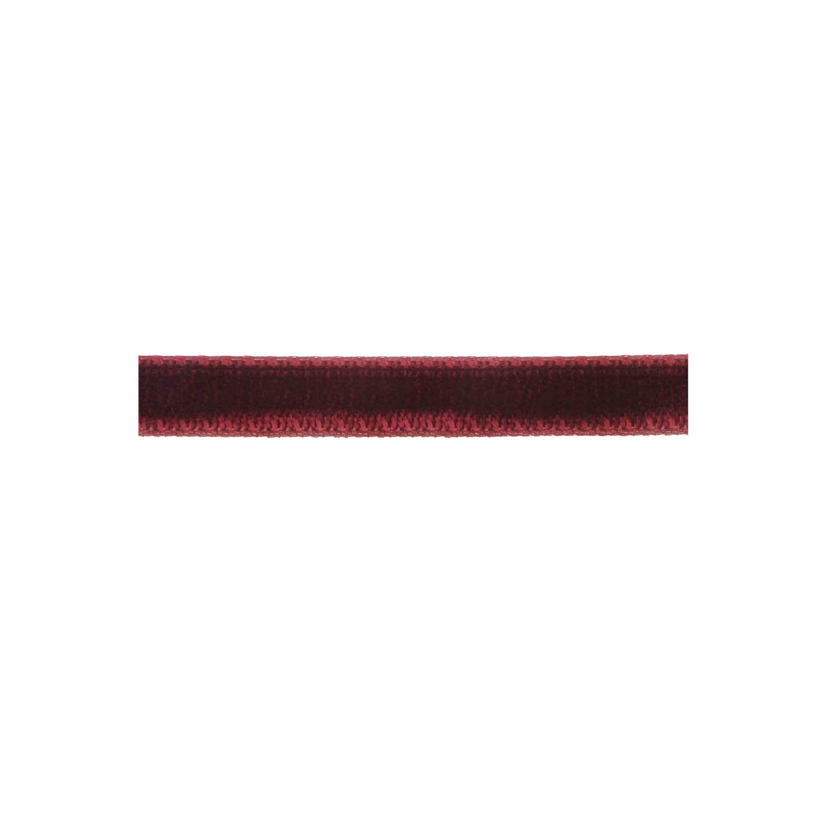 Choker Maman et Sophie in velluto bordeaux spessore 9 mm MISURA UNICA