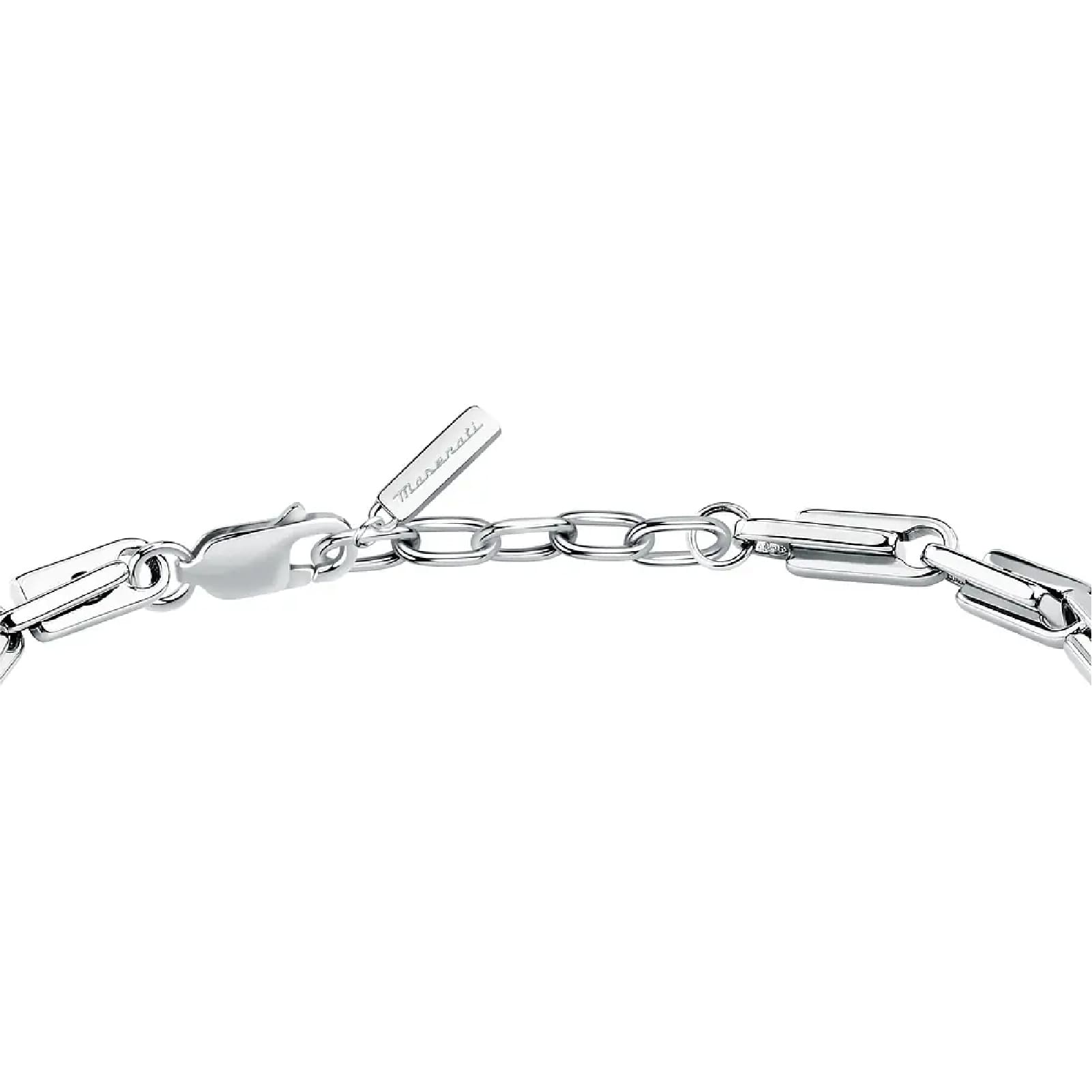 Bracciale catena da uomo Maserati Iconic in acciaio Regolabile 19,5-21,5 cm