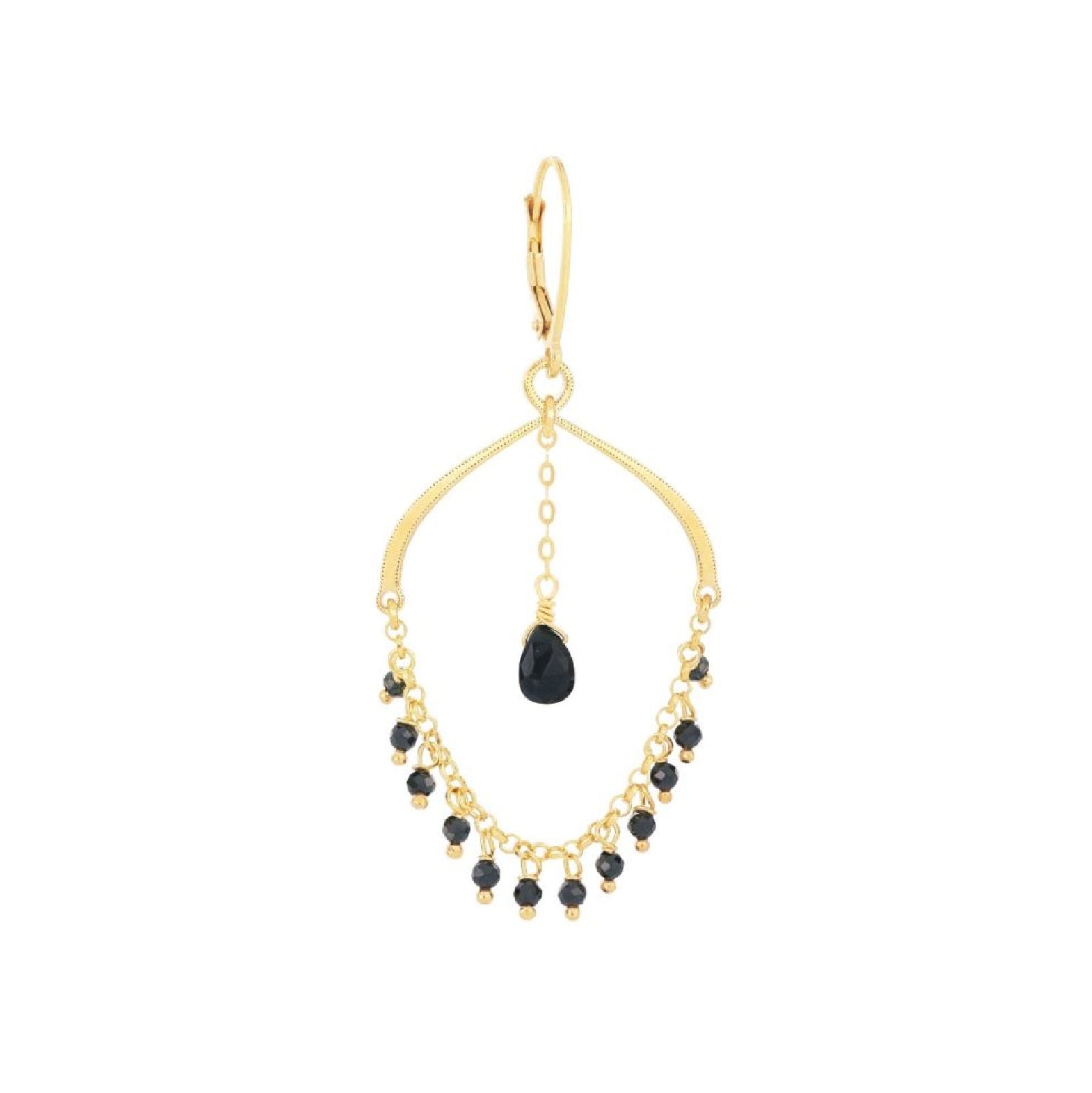 Mono orecchino Maman et Sophie in argento con spinello M.ORFRA1ASP1G