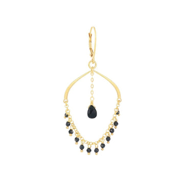 Mono orecchino Maman et Sophie in argento con spinello M.ORFRA1ASP1G