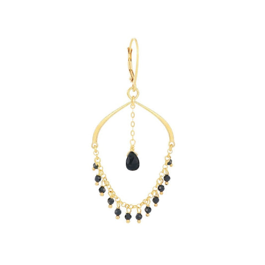 Mono orecchino Maman et Sophie in argento con spinello M.ORFRA1ASP1G