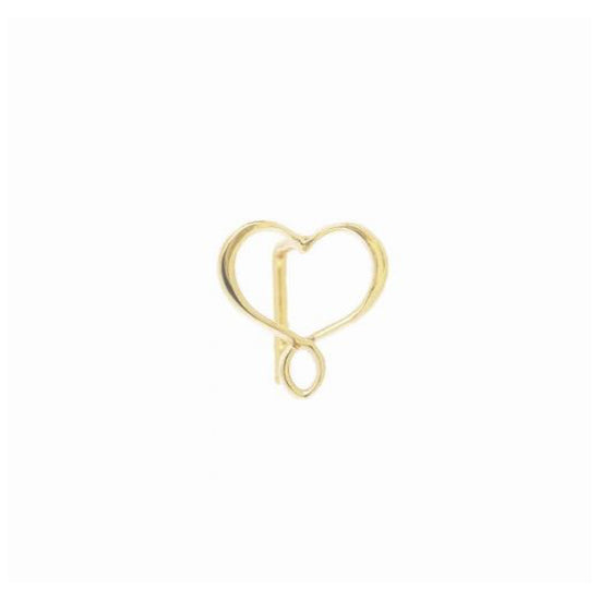 Orecchini a lobo Maman et Sophie in argento dorato a cuore M.ORMES4GI