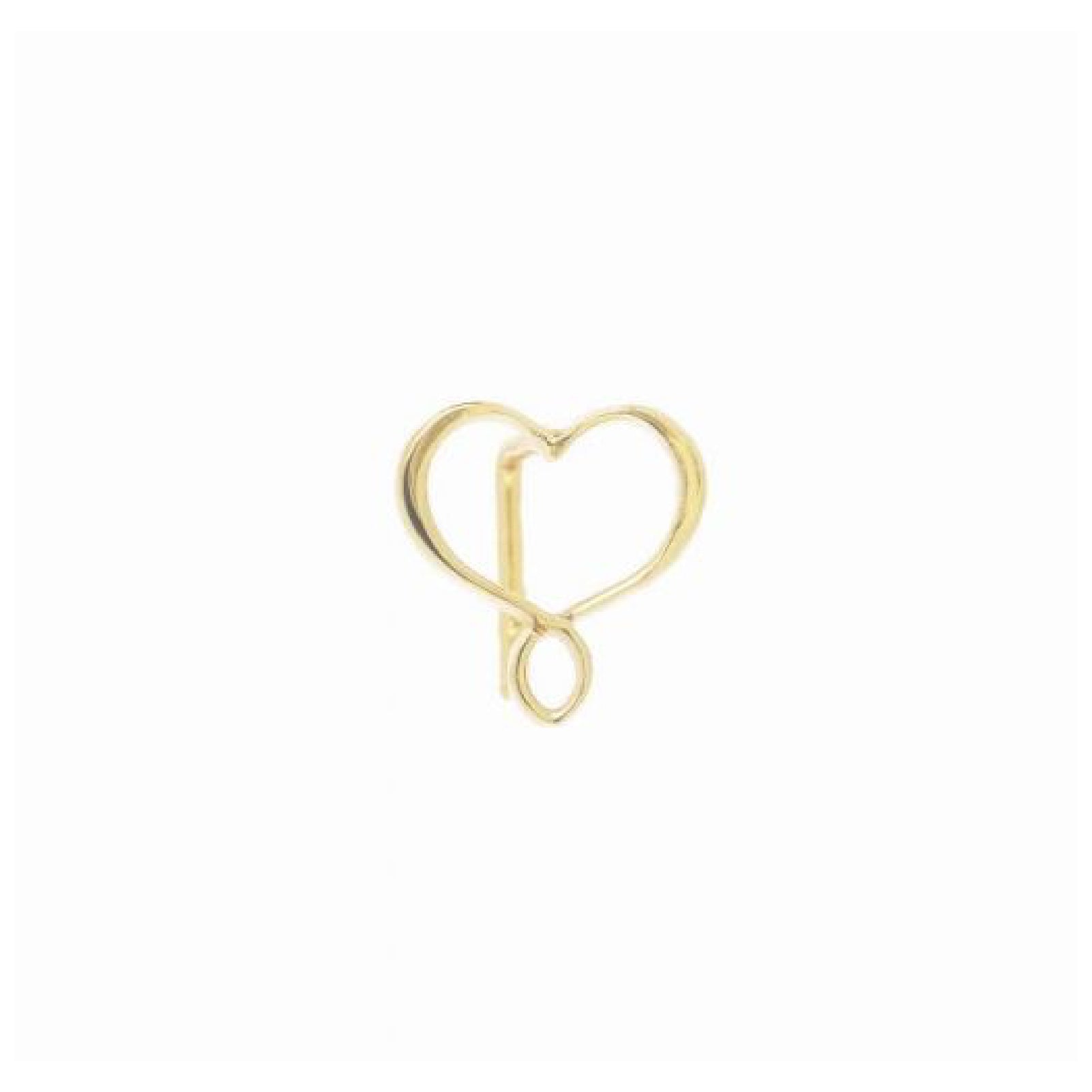 Orecchini a lobo Maman et Sophie in argento dorato a cuore M.ORMES4GI
