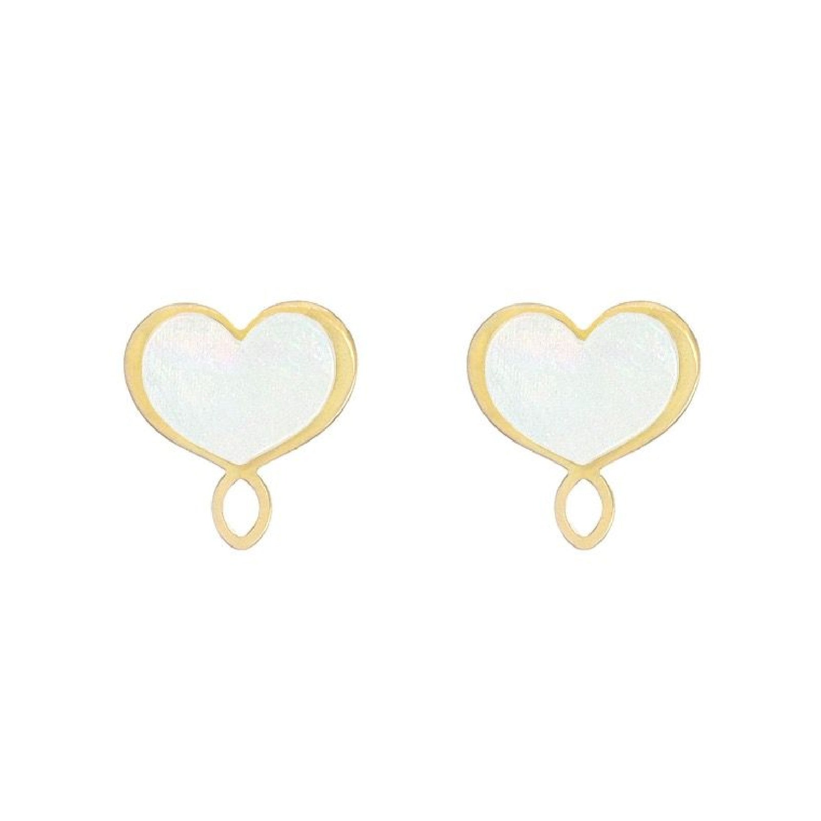 Orecchini a lobo Maman et Sophie in argento madreperla M.ORMES4MPB