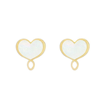 Orecchini a lobo Maman et Sophie in argento madreperla M.ORMES4MPB
