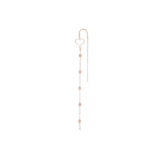 Mono orecchino Maman et Sophie in argento rosÃ© con pallini M.ORPPTUAL