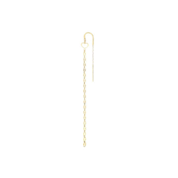 Mono orecchino Maman et Sophie in argento oro con catena M.ORPPTUQU