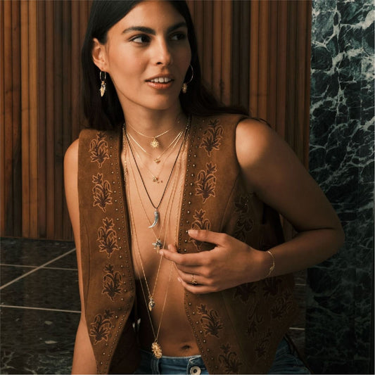 Orecchino cerchio Maman et Sophie Talismani con mano di fatima MISURA UNICA