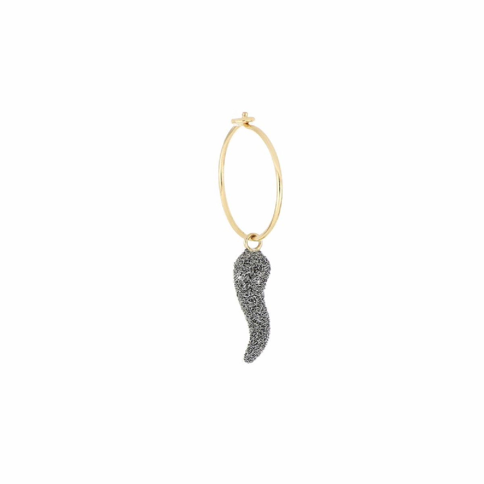 Orecchino cerchio oro 18kt Maman et Sophie AURUM cornetto MISURA UNICA