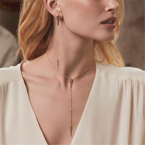 Mono orecchino Maman et Sophie in argento a serpente M.ORTOR72GI