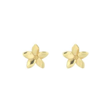 Orecchini lobo Maman et Sophie in argento pvd oro fiore MISURA UNICA