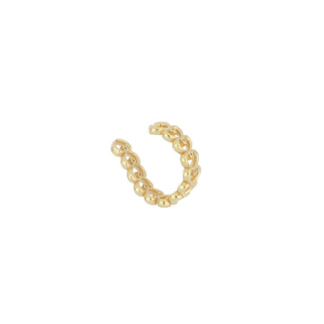 Earcuff Maman et Sophie in argento pvd oro con cuori MISURA UNICA