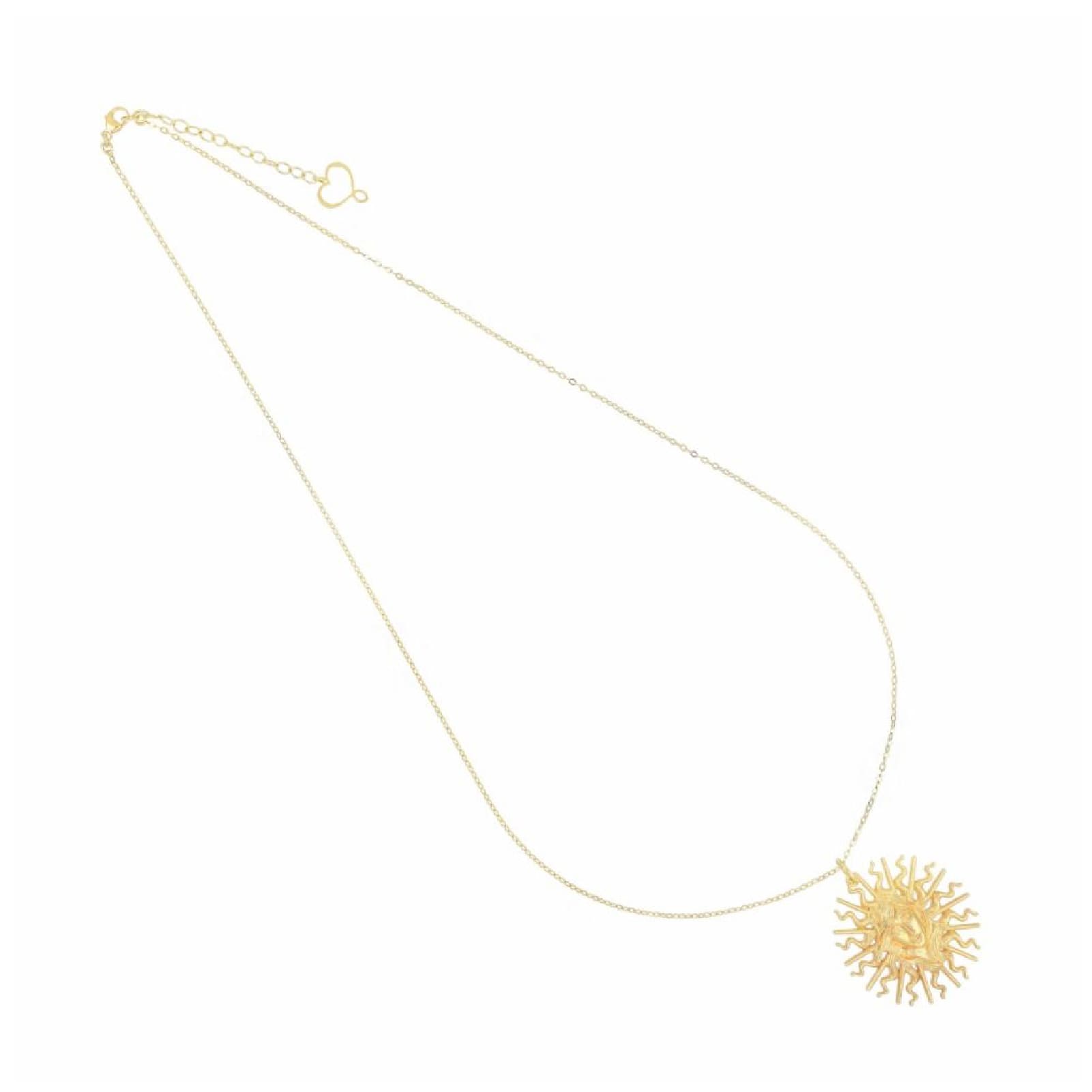 Collana Maman et Sophie regolabile con pendente sole grande