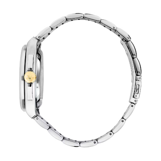 Orologio automatico da uomo Maserati in acciaio bicolor MISURA UNICA