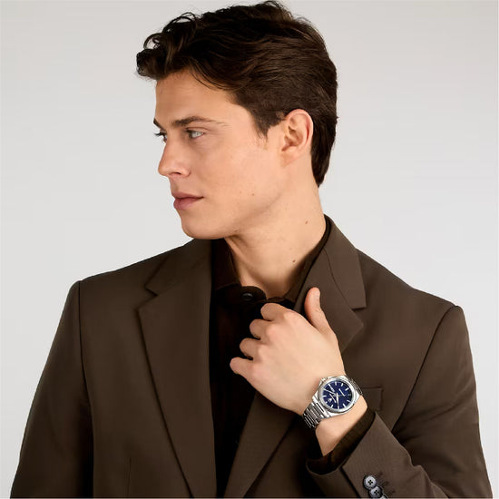 Orologio automatico da uomo Maserati con quadrante blu MISURA UNICA