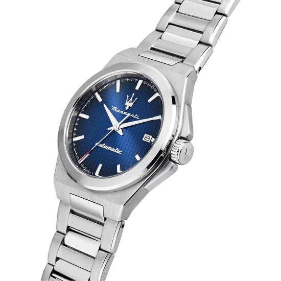 Orologio solo tempo Maserati Velocità Slim quadrante blu 40mm MISURA UNICA