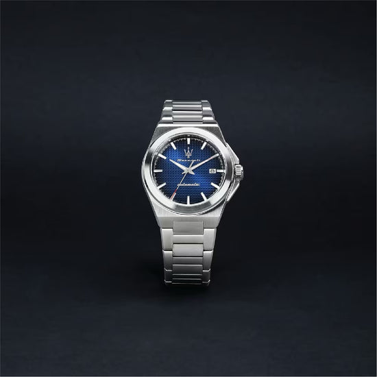 Orologio solo tempo Maserati Velocità Slim quadrante blu 40mm MISURA UNICA