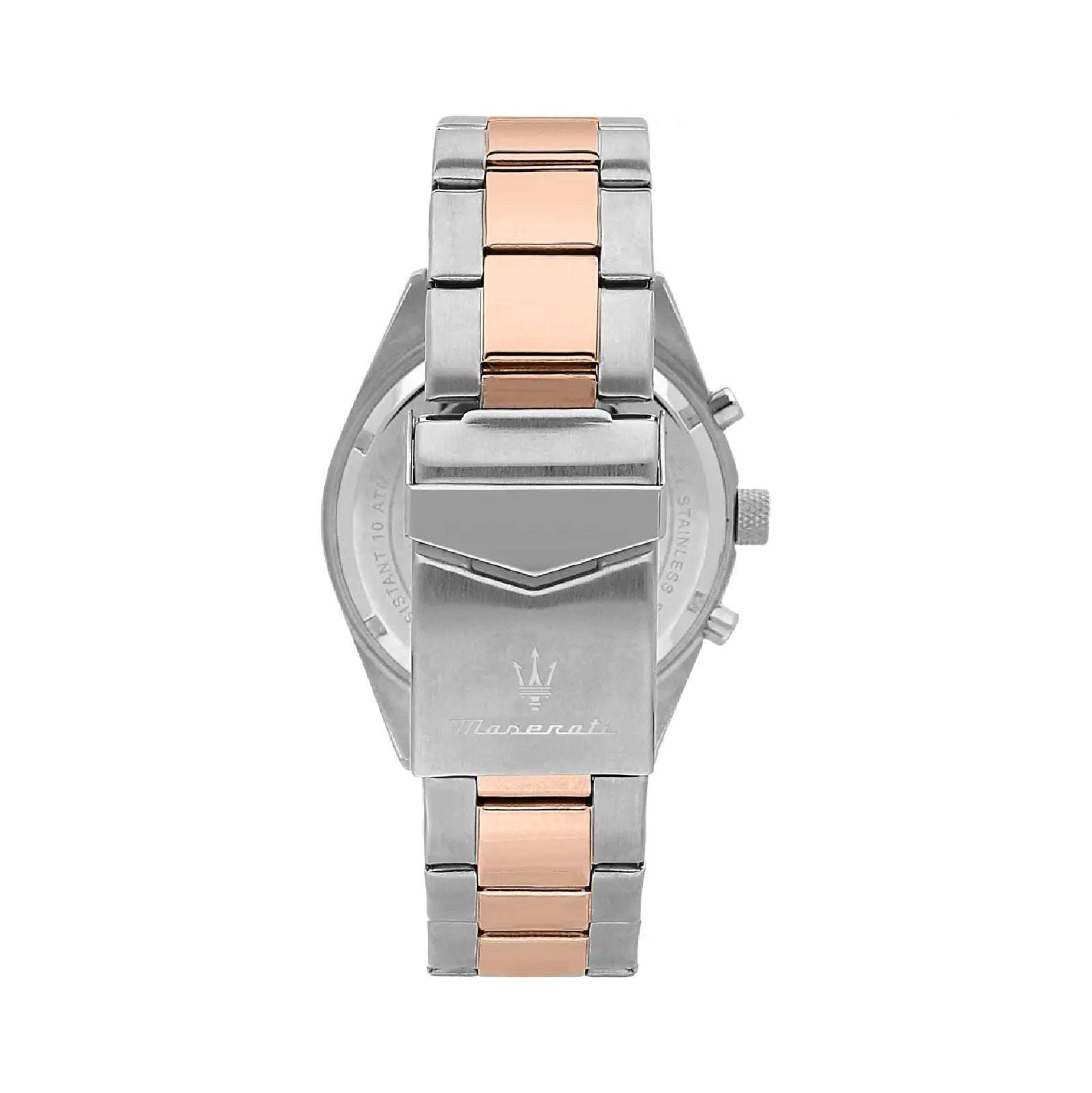 Orologio multifunzione da uomo Maserati in acciaio bicolor MISURA UNICA