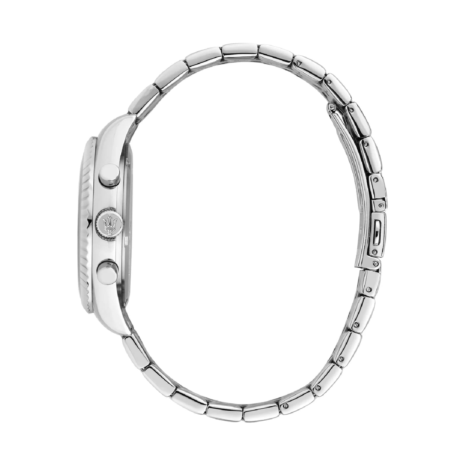 Orologio Maserati Competizione in acciaio con quadrante blu MISURA UNICA
