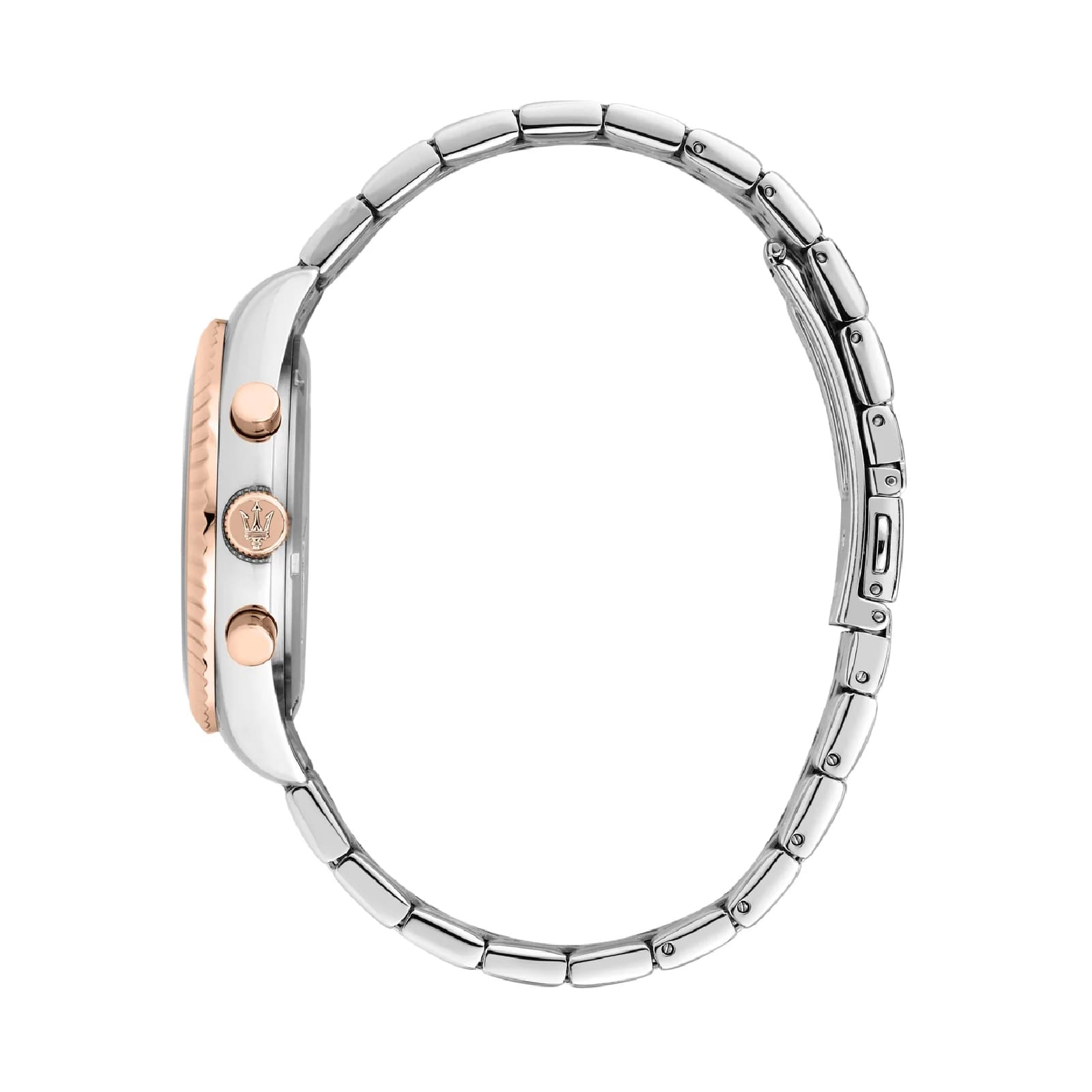 Orologio Maserati Competizione in acciaio e quadrante marrone MISURA UNICA
