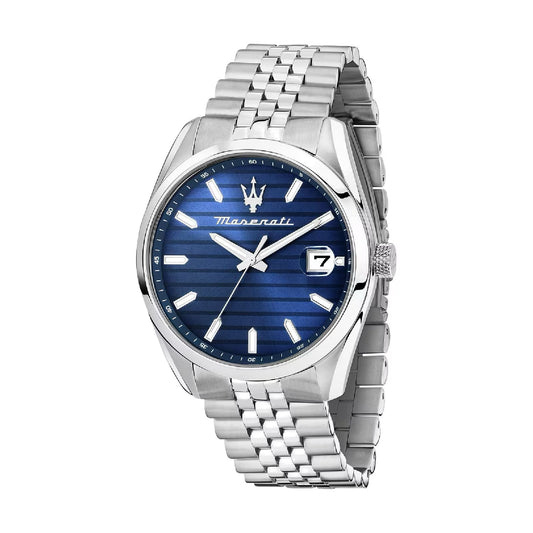 Orologio solo tempo Maserati quadrante blu 43 mm MISURA UNICA