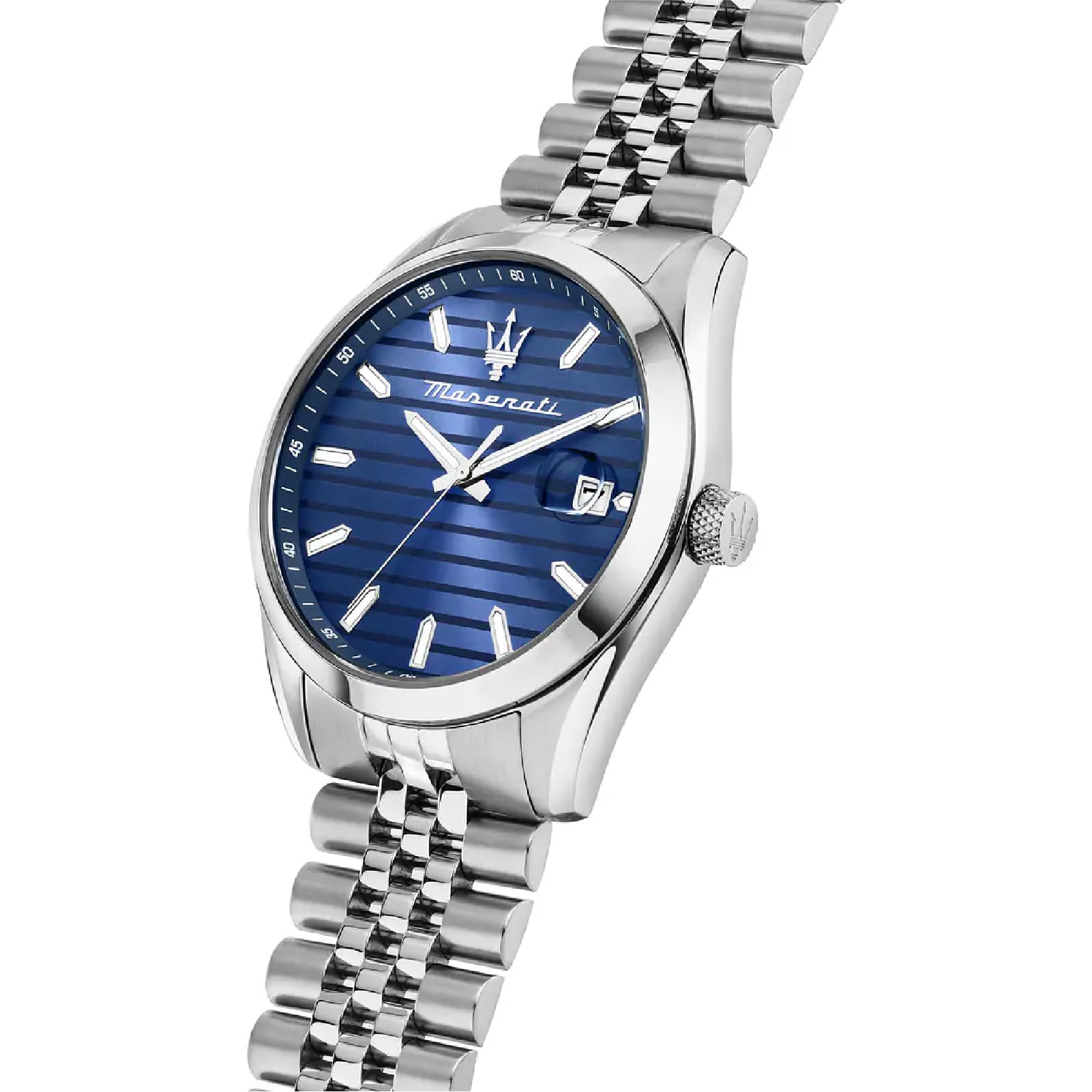 Orologio solo tempo Maserati quadrante blu 43 mm MISURA UNICA
