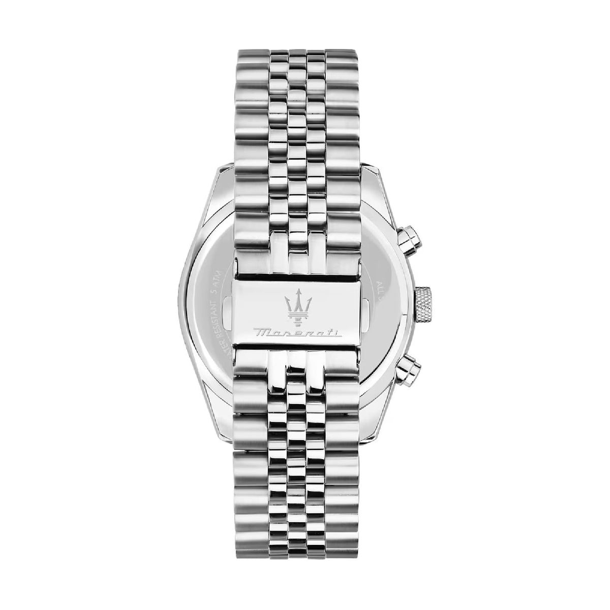 Orologio multifunzione Maserati Attrazione in acciaio e verde MISURA UNICA