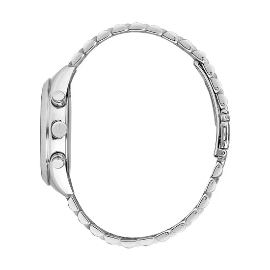Orologio multifunzione Maserati Attrazione in acciaio e verde MISURA UNICA