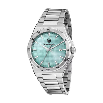 Orologio solo tempo Maserati Velocità Slim quadrante azzurro MISURA UNICA