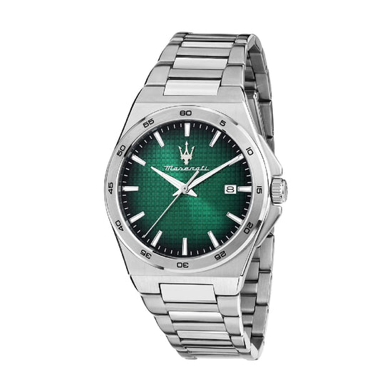 Orologio solo tempo Maserati Velocità Slim con quadrante verde MISURA UNICA