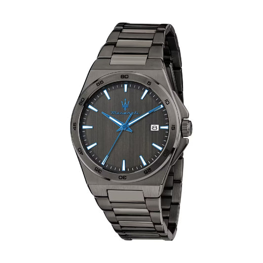 Orologio solo tempo Maserati Dark Edition 40 mm con pvd grigio MISURA UNICA