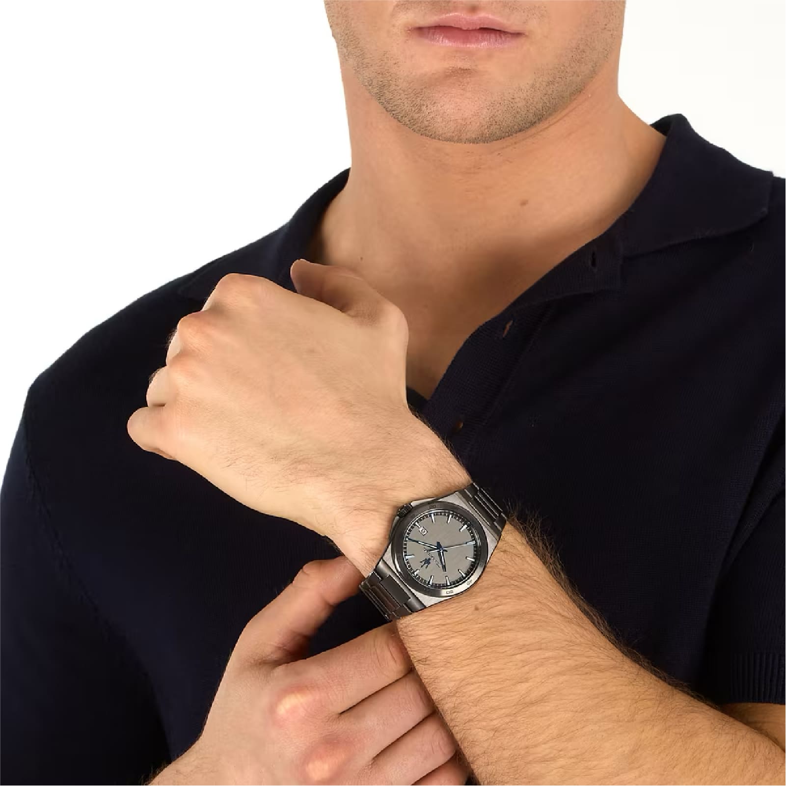 Orologio solo tempo Maserati Dark Edition 40 mm con pvd grigio MISURA UNICA