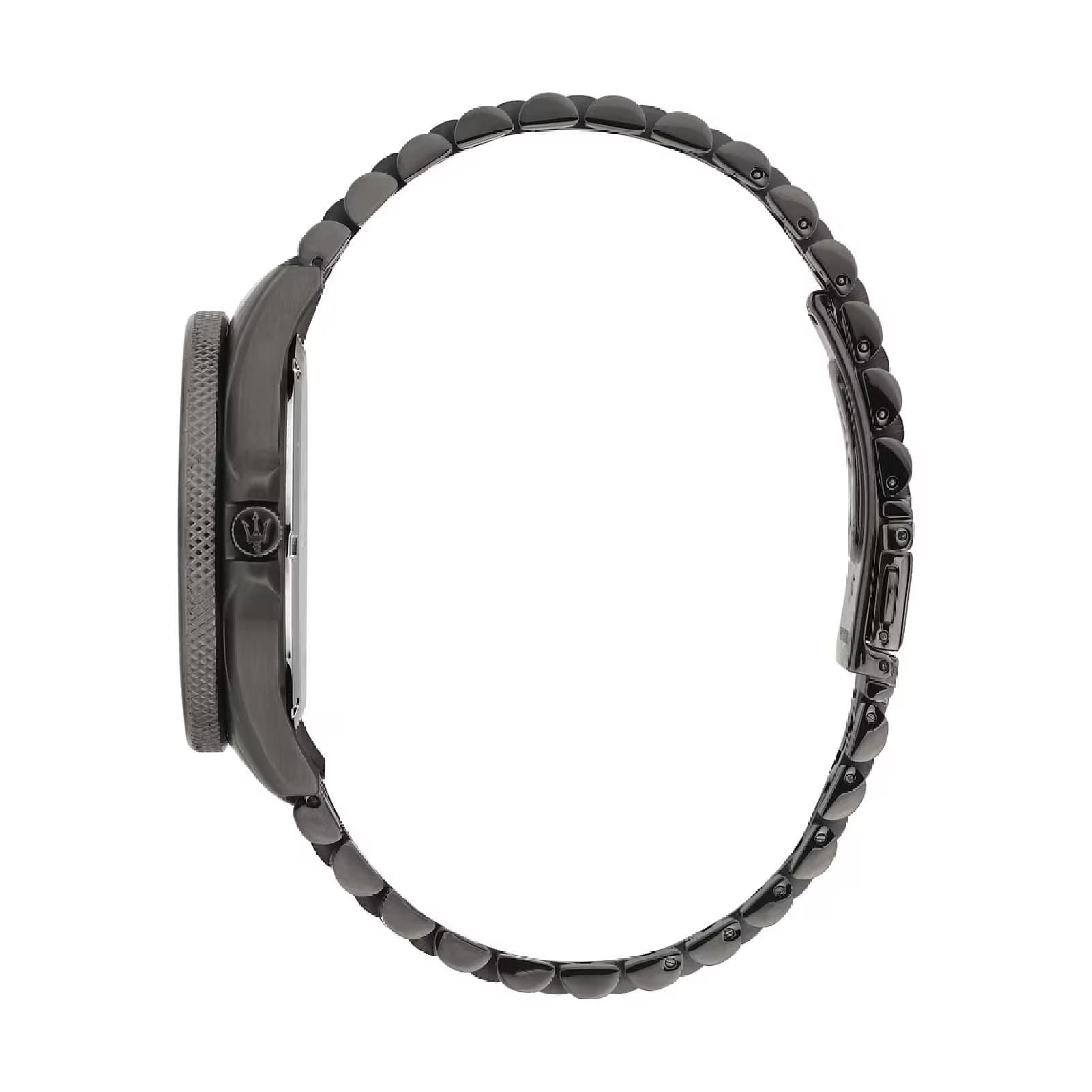 Orologio solo tempo Maserati Dark Edition in acciaio da uomo MISURA UNICA