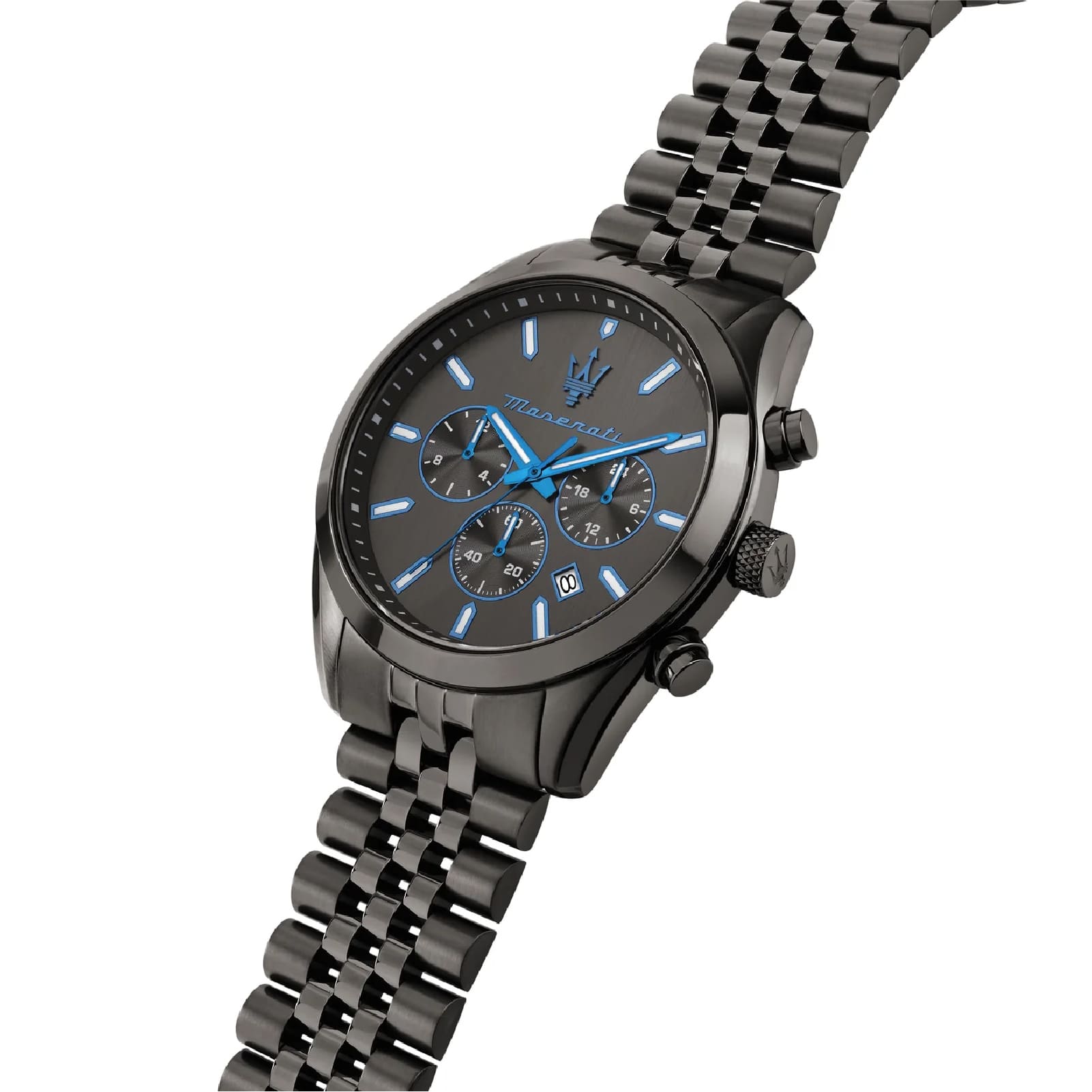 Orologio multifunzione Maserati Dark in acciaio con pvd grigio MISURA UNICA
