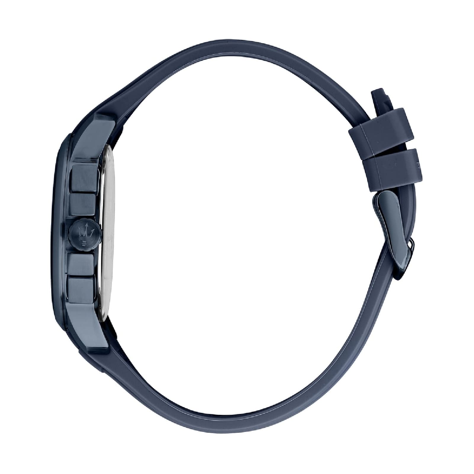 Orologio cronografo da uomo Maserati in acciaio colore blu MISURA UNICA