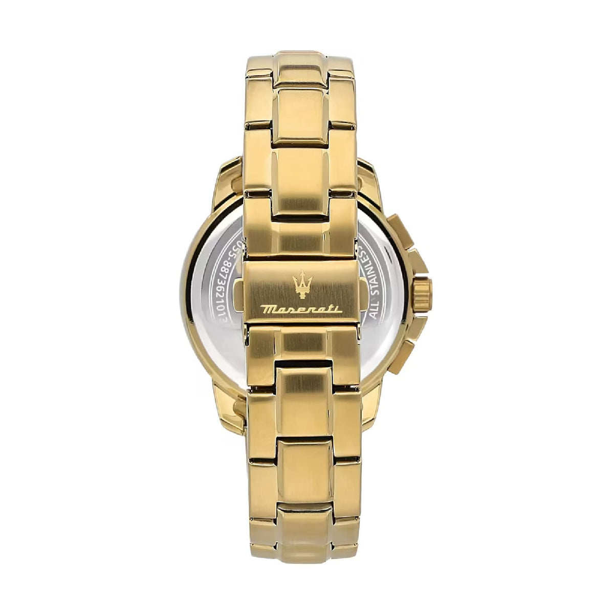 Orologio multifunzione Maserati Successo in acciaio dorato MISURA UNICA