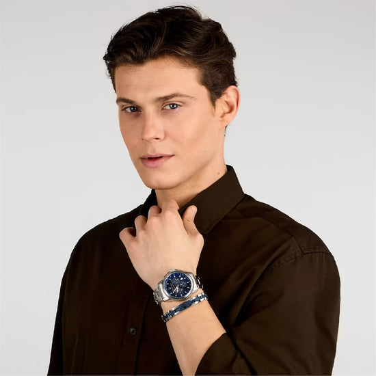Set bracciale e orologio solo tempo Maserati in acciaio MISURA UNICA