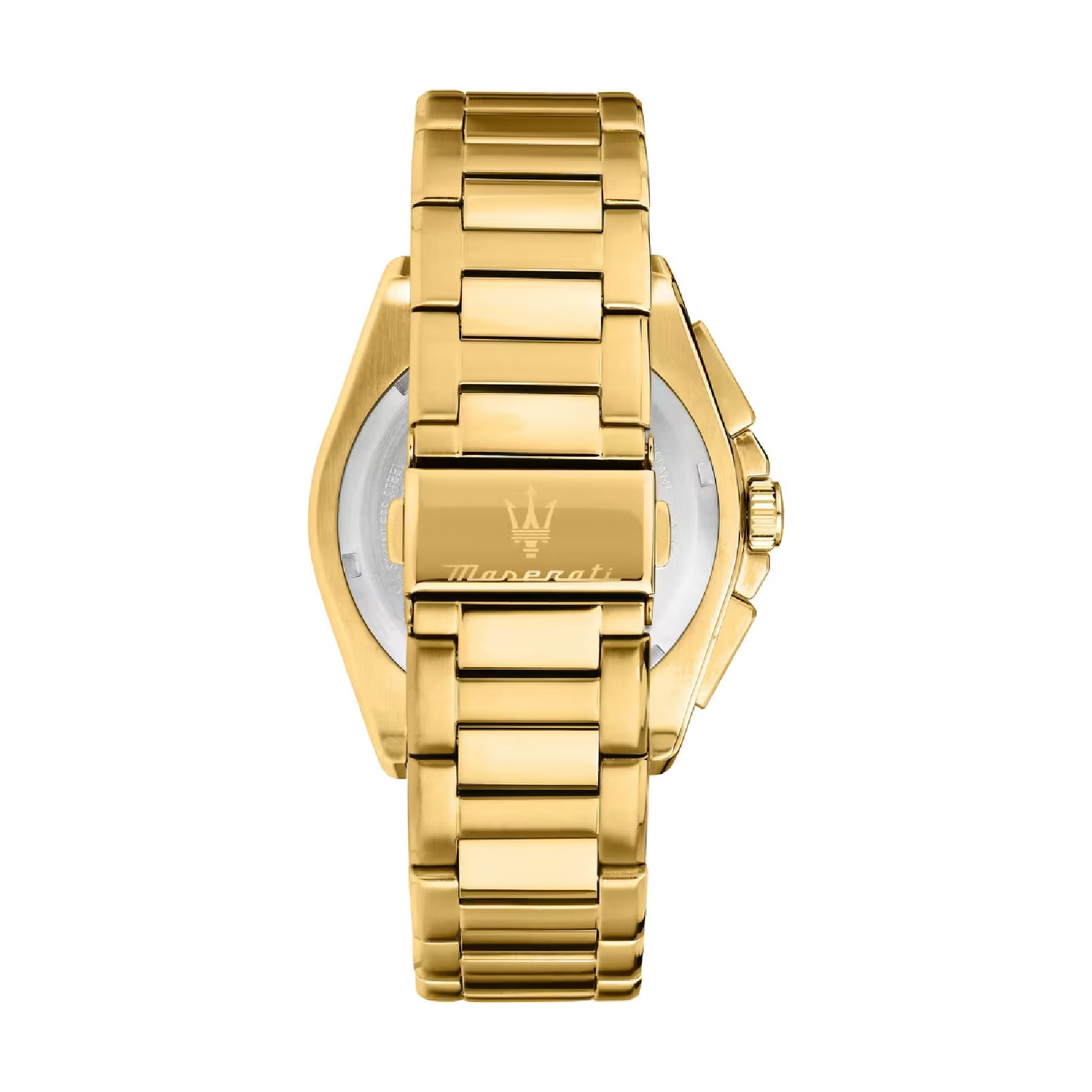 Orologio cronografo da uomo Maserati in PVD oro giallo MISURA UNICA