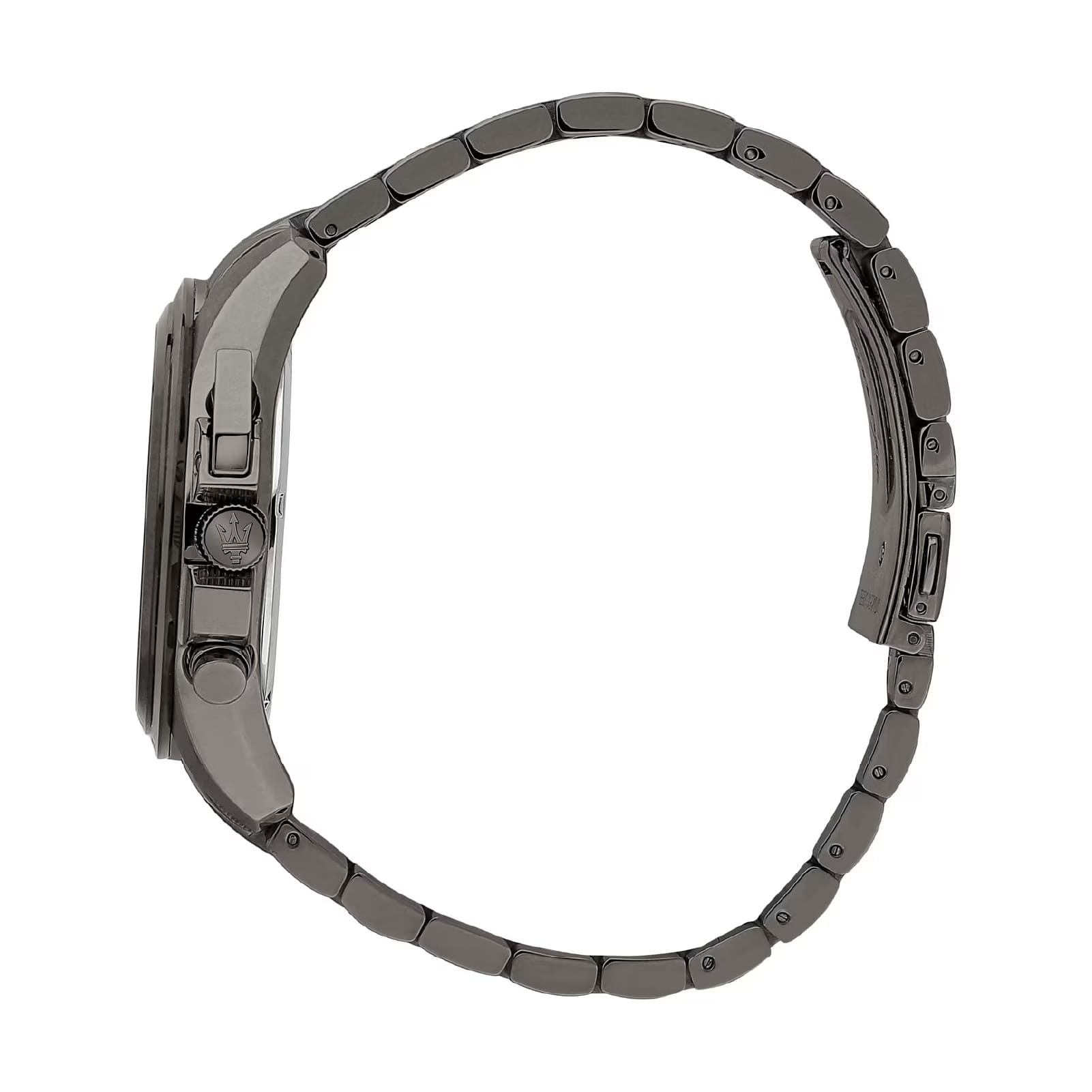 Orologio cronografo Maserati Dark Edition 43 mm in acciaio da uomo MISURA UNICA