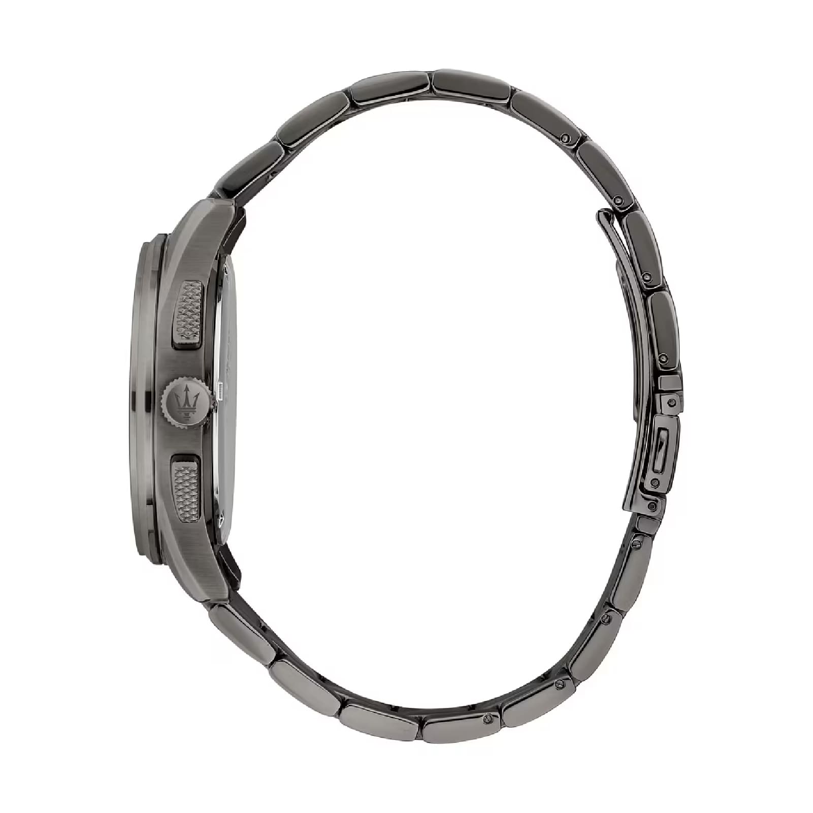 Orologio cronografo Maserati Dark Edition 42 mm in acciaio da uomo MISURA UNICA