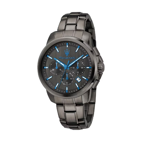 Orologio cronografo Maserati Dark Edition 42 mm pvd grigio MISURA UNICA