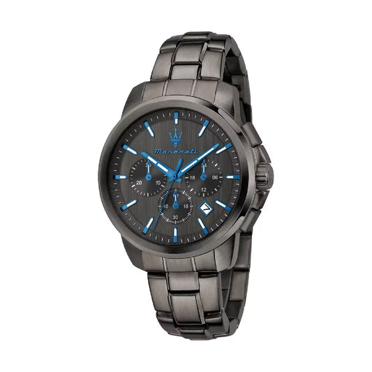 Orologio cronografo Maserati Dark Edition 42 mm pvd grigio MISURA UNICA