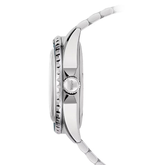 Orologio automatico Mido uomo acciaio quadrante blu datario riserva 80H M0268301104100-4
