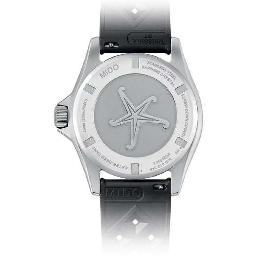 Orologio automatico uomo Mido Ocean Star in acciaio e caucciù nero 42,5mm M0268301708100-2
