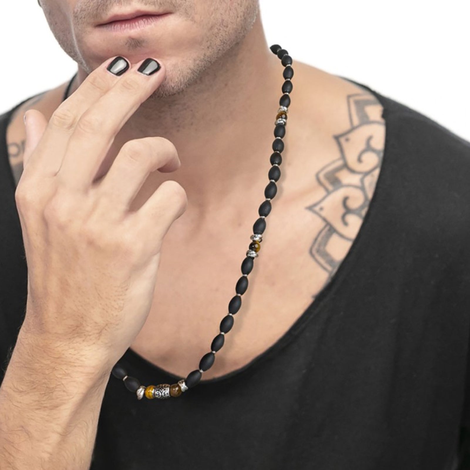 JewelryWe Anello da Uomo Donna Unisex in Acciaio Inossidabile e Occhi di Tigre Colore Oro JewelryWe Anello da Uomo Donna Unisex in Acciaio Inossidabile e Occhi di Tigre Colore Oro